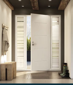 Porte d'entrée d'une maison